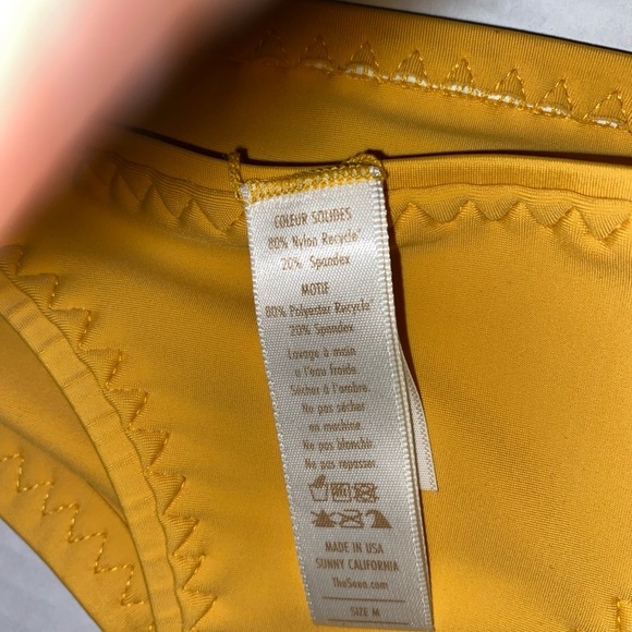 Seea Goa Bikini Top - Saffron - Picture 5 of 12
